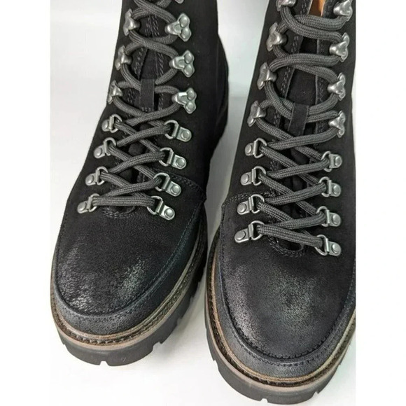 Gentle Souls Men\'s Donovan Black Lug Hiker Boots Size 11.5 M (MSRP $325) main image 10